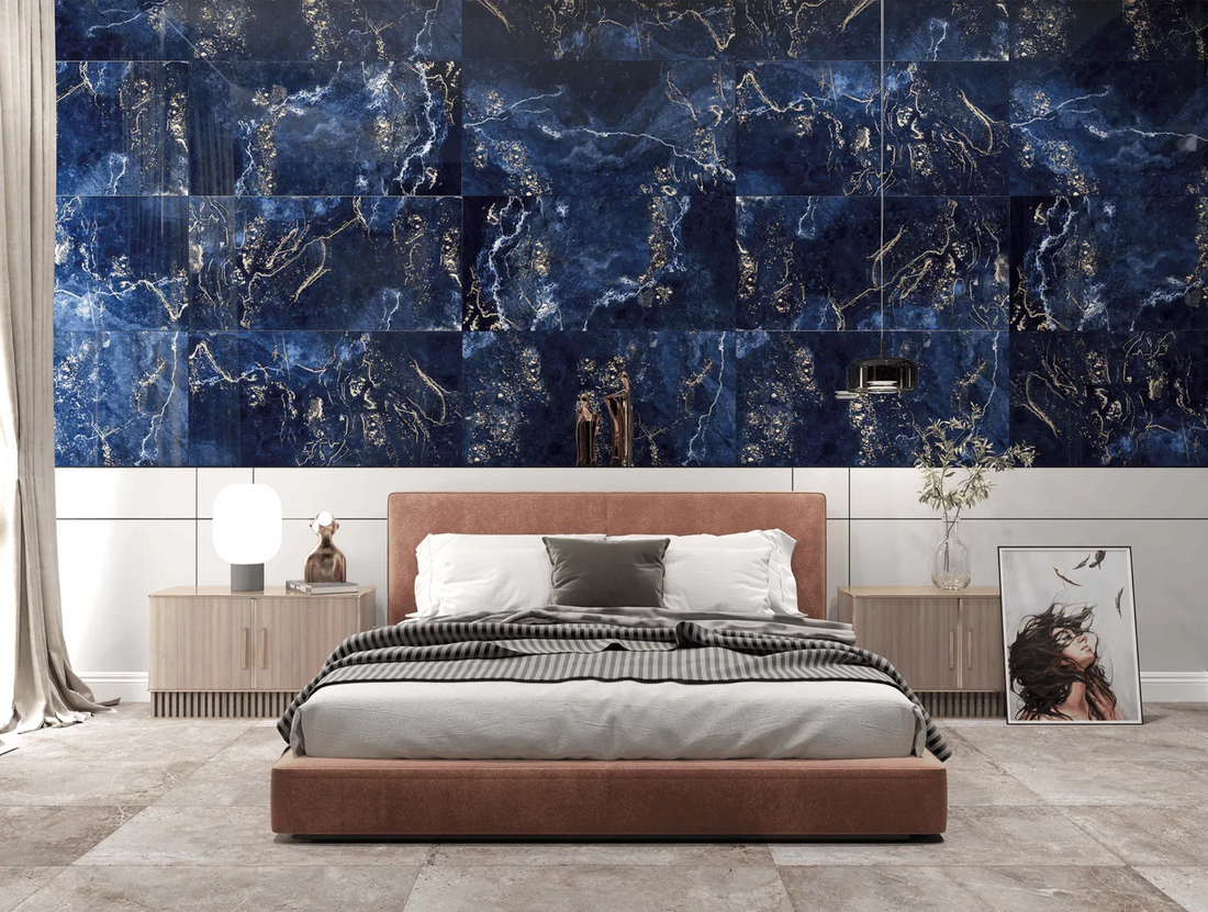 Carrelage sol / mur effet marbre FORTUNA l.60X L.120 cm LAPPATO LIMCARO