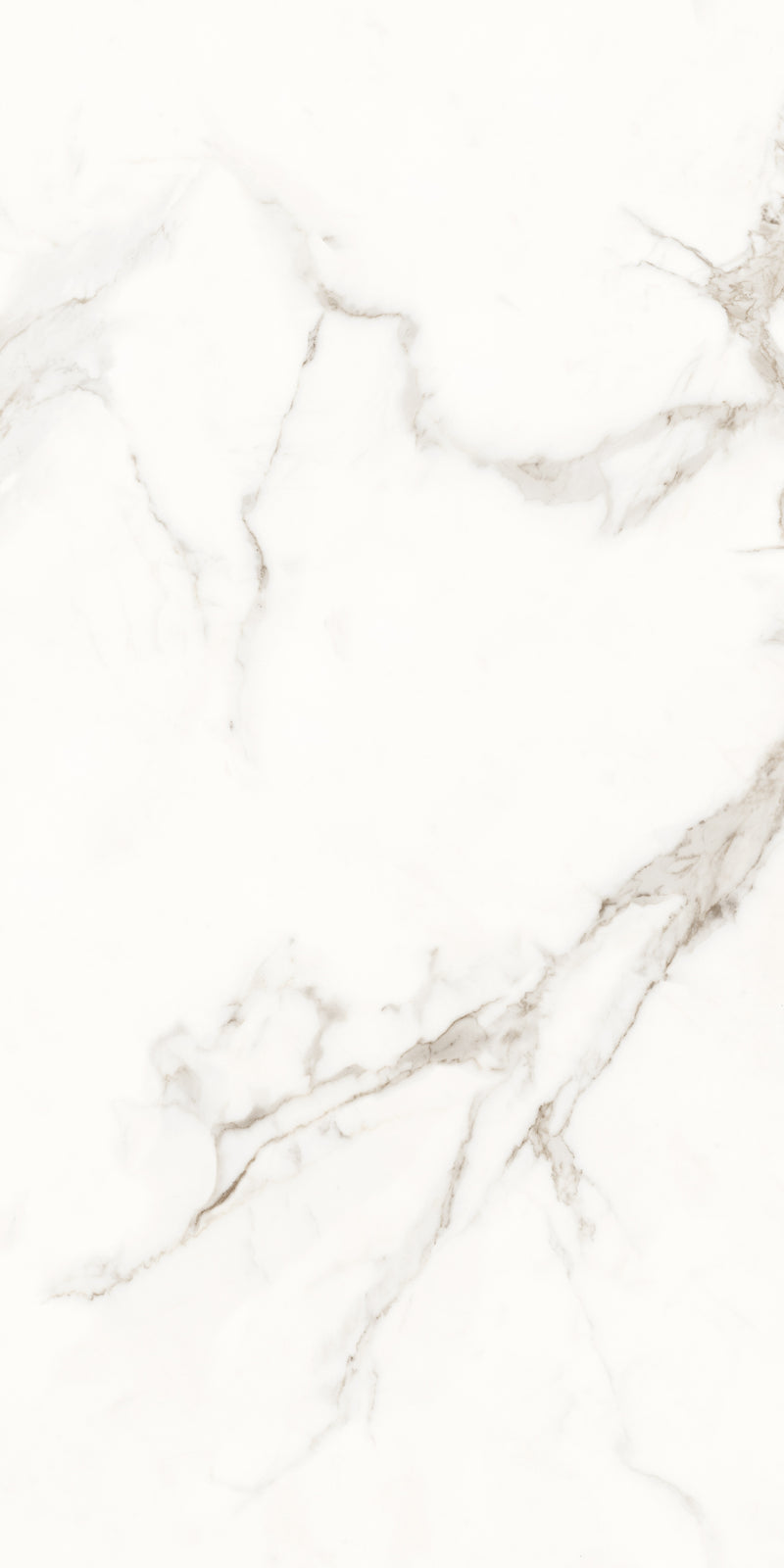 Carrelage sol / mur effet marbre ROME STATUARIO l.60 x L.120 cm  Brillant LIMCARO