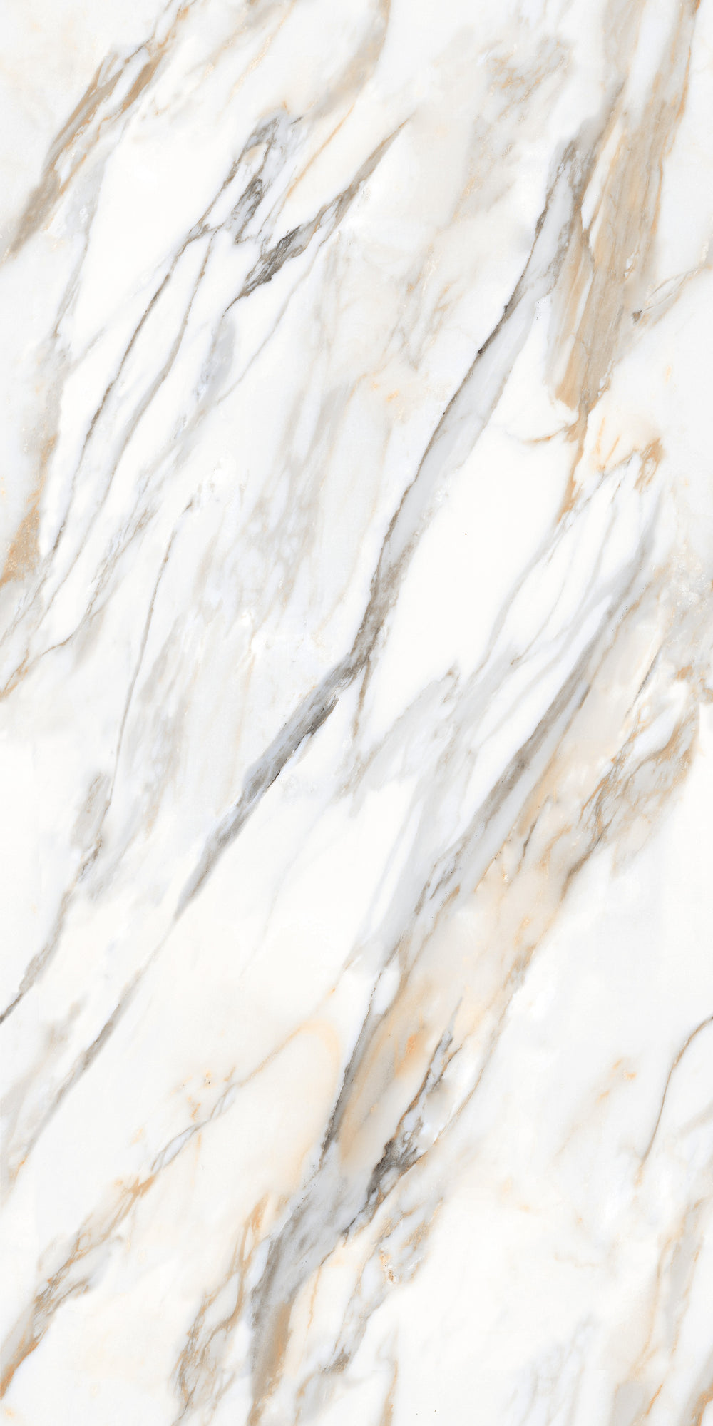 Carrelage sol / mur effet marbre ZEBRINO GOLD  l.60X L.120 cm Brillant LIMCARO