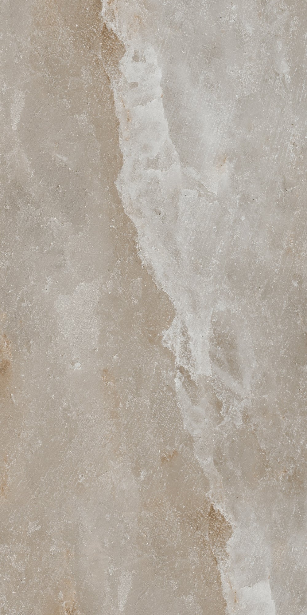 Carrelage sol / mur effet pierre SALT CAVE TAUPE l.60 x L.120 cm Mat LIMCARO