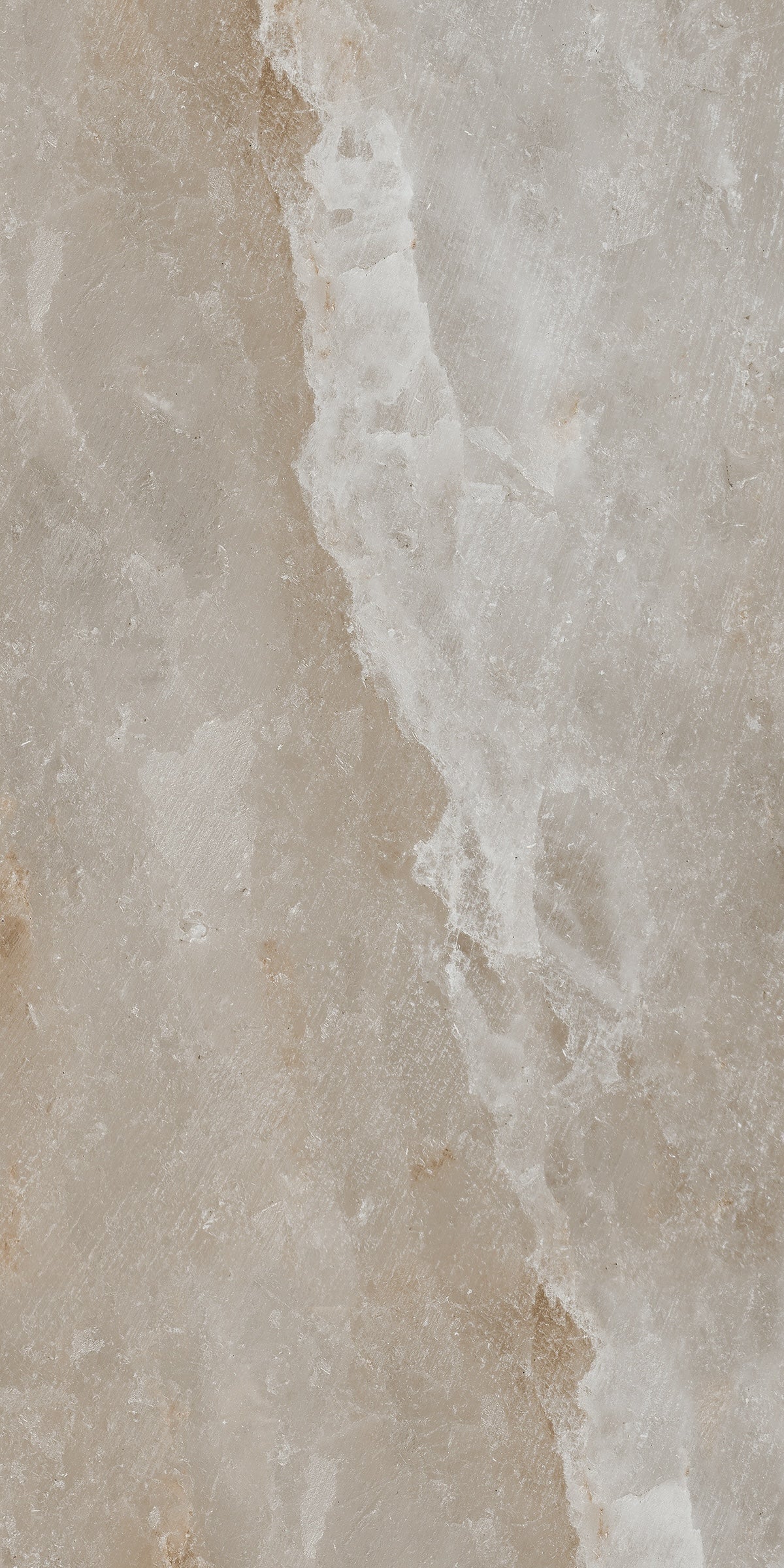 Carrelage sol / mur effet pierre SALT CAVE TAUPE l.60 x L.120 cm Mat LIMCARO