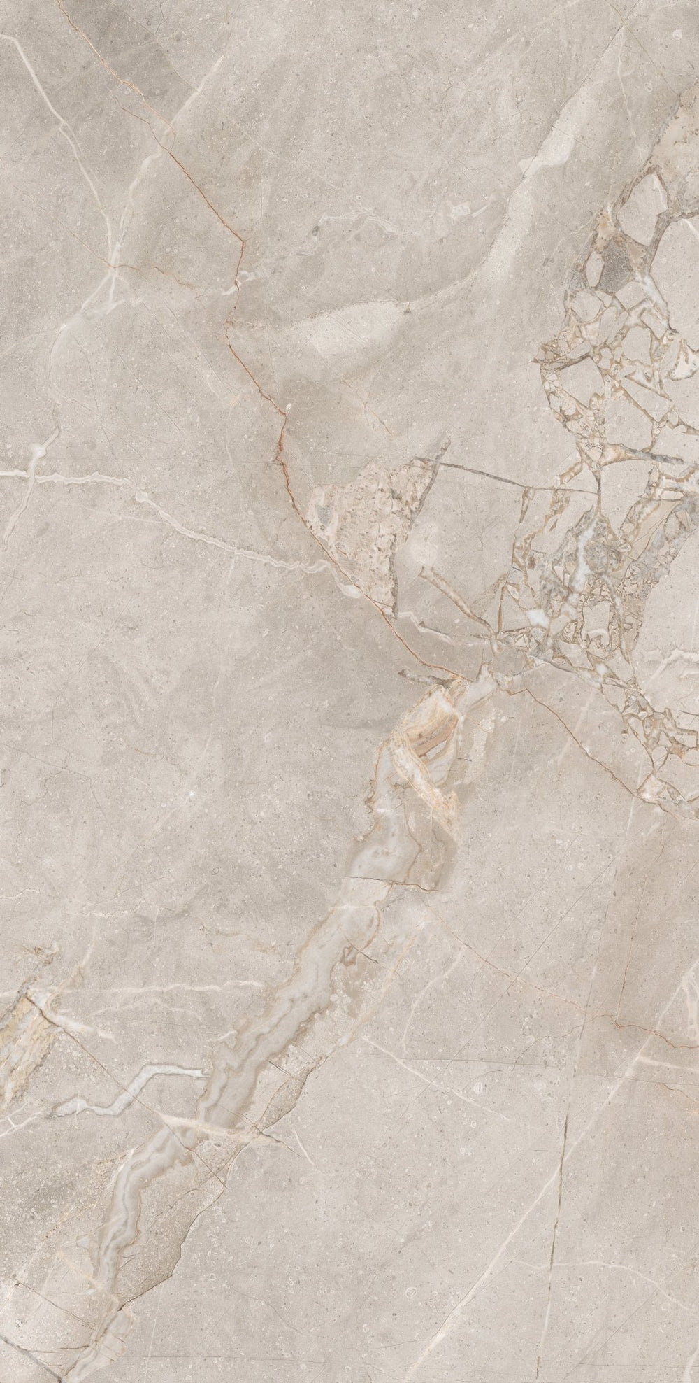 Carrelage sol / mur effet marbre MADRAN VANILIA l.60 x L.120 cm Mat LIMCARO - LIMCARO FRANCE