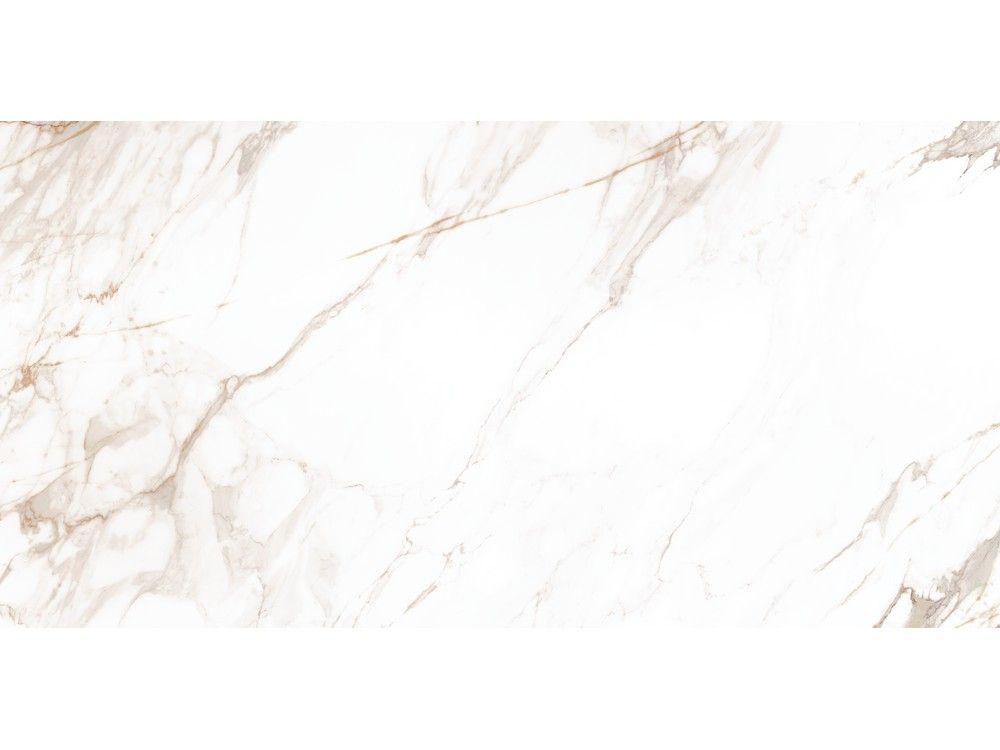 Carrelage sol/mur effet marbre Full Lappato CALACATTA GOLDIE l.60 x L.120 x 0,7 cm LIMCARO (paquet de 2.16 m2) - LIMCARO FRANCE