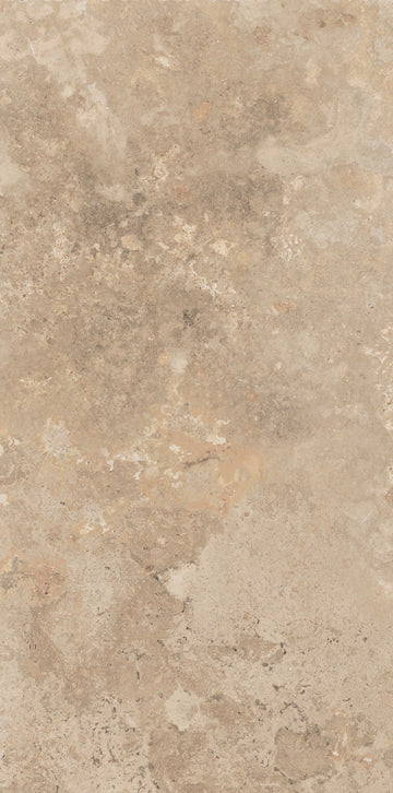 Carrelage sol / mur effet travertin CREMA TRAVERTINO l.60 x L.120 cm Mat LIMCARO