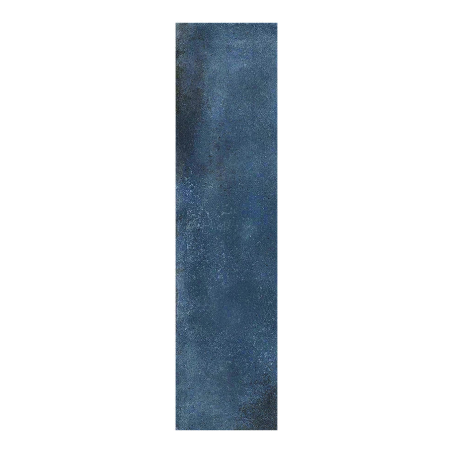 Carrelage mur intérieur effet zellige JULIET BLEU l.7,5 x L.30 cm Brillant LIMCARO