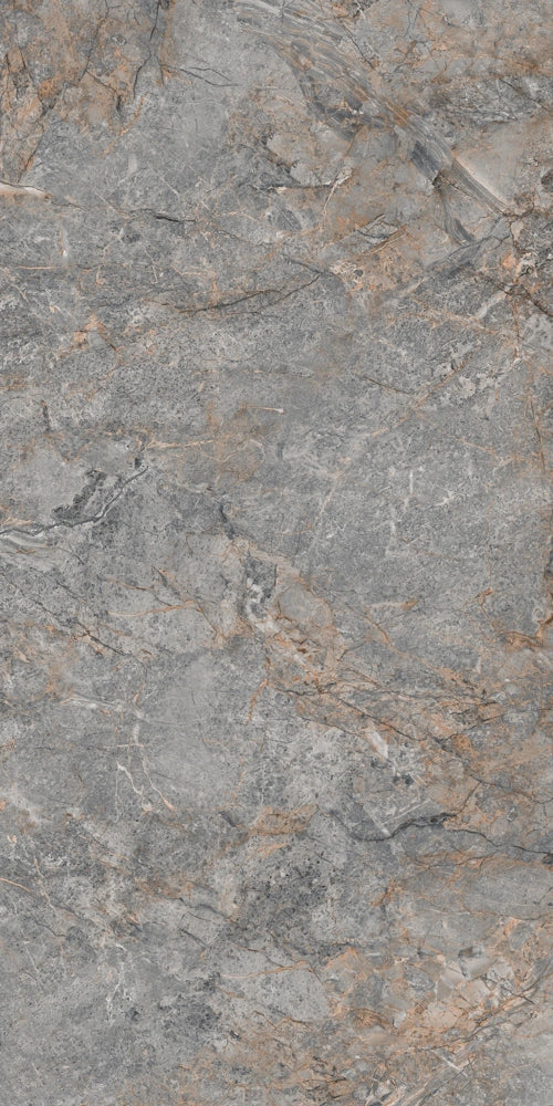 Carrelage sol / mur effet marbre PETRAVIA GREY l.60X L.120 cm Mat LIMCARO