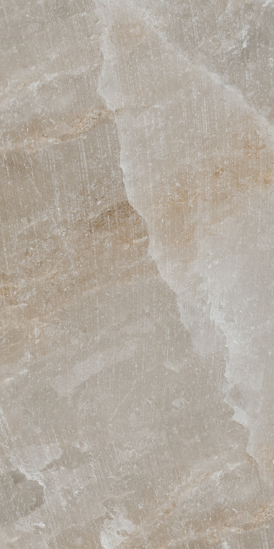 Carrelage sol / mur effet pierre SALT CAVE TAUPE l.60 x L.120 cm Mat LIMCARO